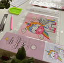 Rainbow Unicorn CS2703 7.9 x 7.9 inches Crafting Spark Diamond Painting Kit