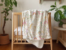 Baby Animals Ducks and Chicks - Vintage Baby Blanket