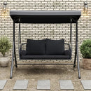 East Green Ramona Patio Swing with Canopy Stand