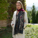 Bosco - Wool Scarf - Raspberry
