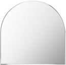 Yumi Modern Metallic Silver Wall Mirror