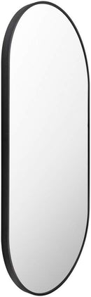 Soyla Modern Black Wall Mirror
