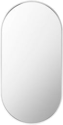 Soyla Modern Metallic Silver Wall Mirror