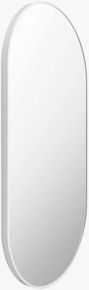 Hagenburg White Iron Frame Mirror