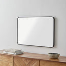 Renna Modern Black Wall Mirror