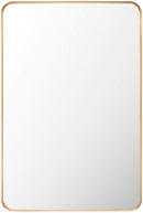 Renna Modern Gold Wall Mirror