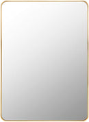 Renna Modern Gold Wall Mirror