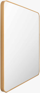 Ockenfels Modern Arched Gold Wall Mirror