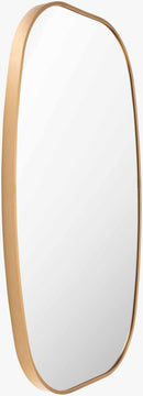 Kopparberg Gold Frame Round Mirror
