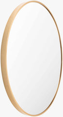 Pontalina Round Gold Mirror