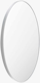 Pontalina Round White Mirror - Clearance