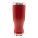 14 oz Stainless Steel Pilsner Tumbler | Nebraska Engraved | Red | Customizable | RCK Creations & More