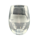 Stemless Wine Glass | Nebraska Engraved | Pack of 4 | 11.5 oz | RCK Creations & More