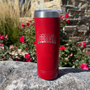 Stainless Steel Nebraska Engraved Skinny Tumbler | 22 oz | Multiple Colors | RCK Creations & More