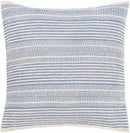 Strijen Bright Blue Pillow Cover