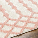 Darva Pink Plush Area Carpet
