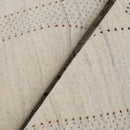 Beige Gabbeh Design Hand Loomed Wool Area Rug