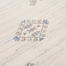Beige Tribal Center Medallion Hand Loomed Wool Rug
