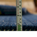 Contemporary Gabbeh Border Design Hand Loomed Wool Area Rug