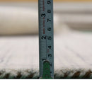 Contemporary Ivory Design Hand Loomed Wool Rug