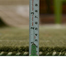 Green Modern Design Hand Loomed Wool Area Rug