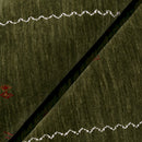 Green Modern Design Hand Loomed Wool Area Rug