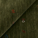 Green Modern Design Hand Loomed Wool Area Rug
