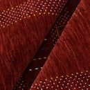 Red Center Pattern Hand Loomed Wool Area Rug