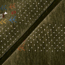 Solid with Border Patterns Hand Loomed Wool Area Rug