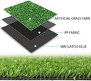 Artificial Grass Turf 7x15 Ft Outdoor Rug 0.4 Inch Height