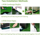 Artificial Grass Turf 7x15 Ft Outdoor Rug 0.4 Inch Height