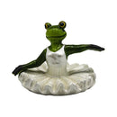 Realistic dark green & beige floating crocodile head garden water decor