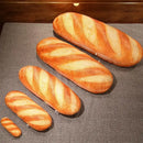 Realistic golden brown baguette comfort pillow bedroom waist support