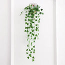 Realistic green artificial ivy bar hanging basket – living room decor