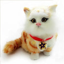 Realistic multi-colored cat dog plush ornaments living room home decor