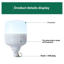 Night Market Stall Rechargeable LED Bulbs with High Brightness