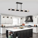 Rectangle Crystal Chandelier Hanging Lights Decoration for Dining Room