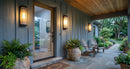 Rectangular Box Acrylic Outdoor Wall Lamp