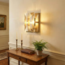 Rectangular Crystal Wall Lamp