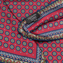Toscana - Silk Neckerchief - Cranberry