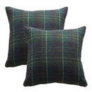 Red and cream buffalo plaid cushion cover living room throw pillow
