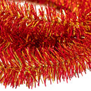 Red & Gold Tinsel Garland