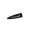Red and silver striped knife blade protector cover kitchen guard