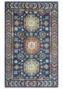 Red, Brown and Olive Traditional Hand knotted Custom Made Wool Area Rug