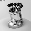 DecorBites™ Boot Ceramic Storage Jar Desk Organizer Box for Small Objects
