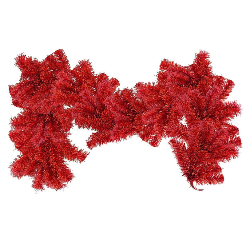 Red Christmas Garland