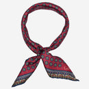 Toscana - Silk Neckerchief - Cranberry