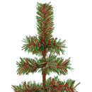 Red, Green, & Silver Trees