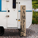 Happy Camper Porch Leaner Welcome Sign