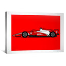 Red Nine Racer Canvas